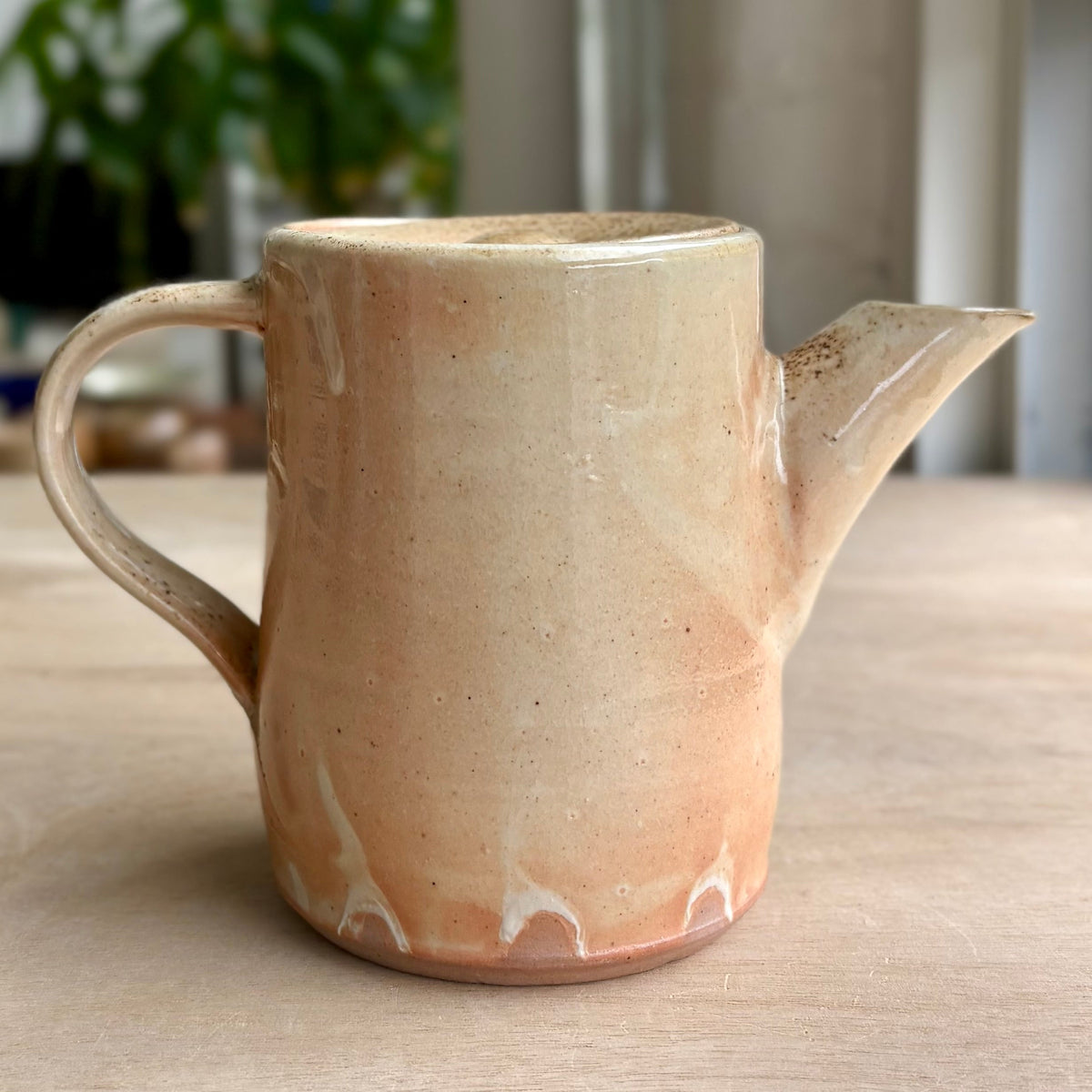 Shino Glazed Pottery