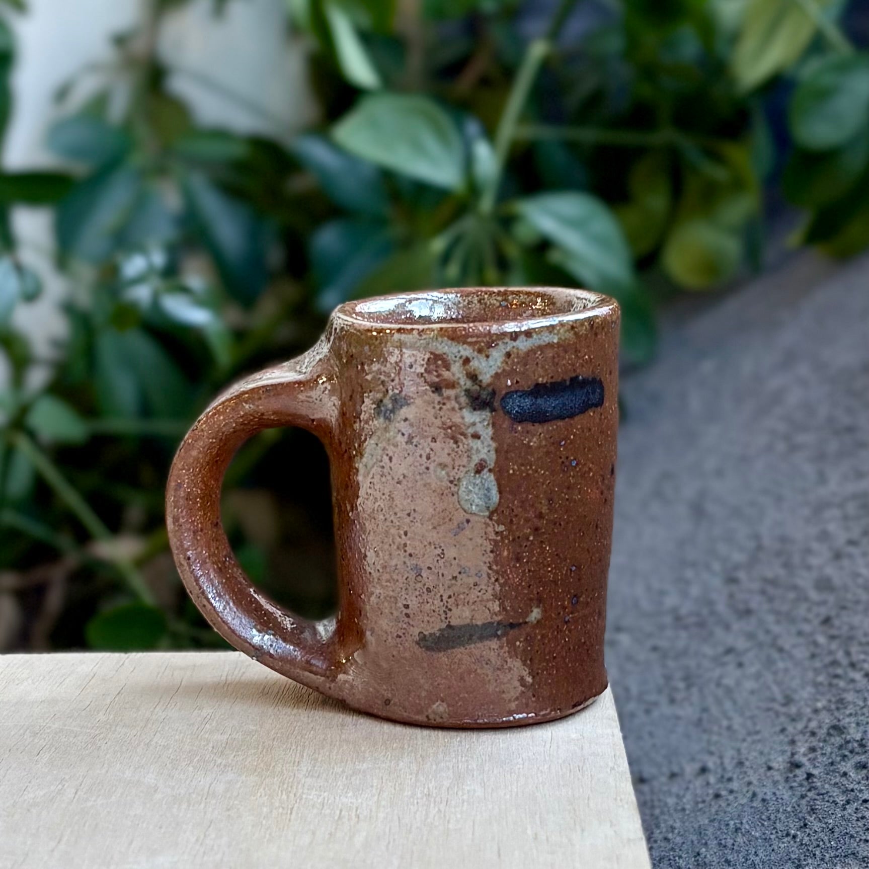 Josh Kopin Wood Ash & Black Dolomite Espresso Cup – Hashi Pottery